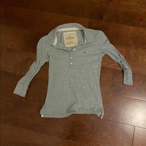 Hollister 3/4 sleeve shirt